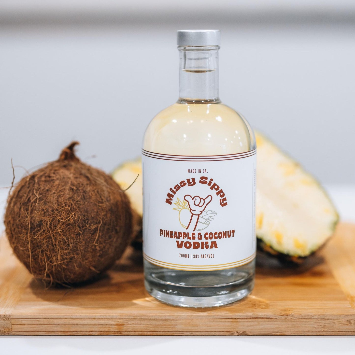 Pineapple & Coconut Vodka - 700mL