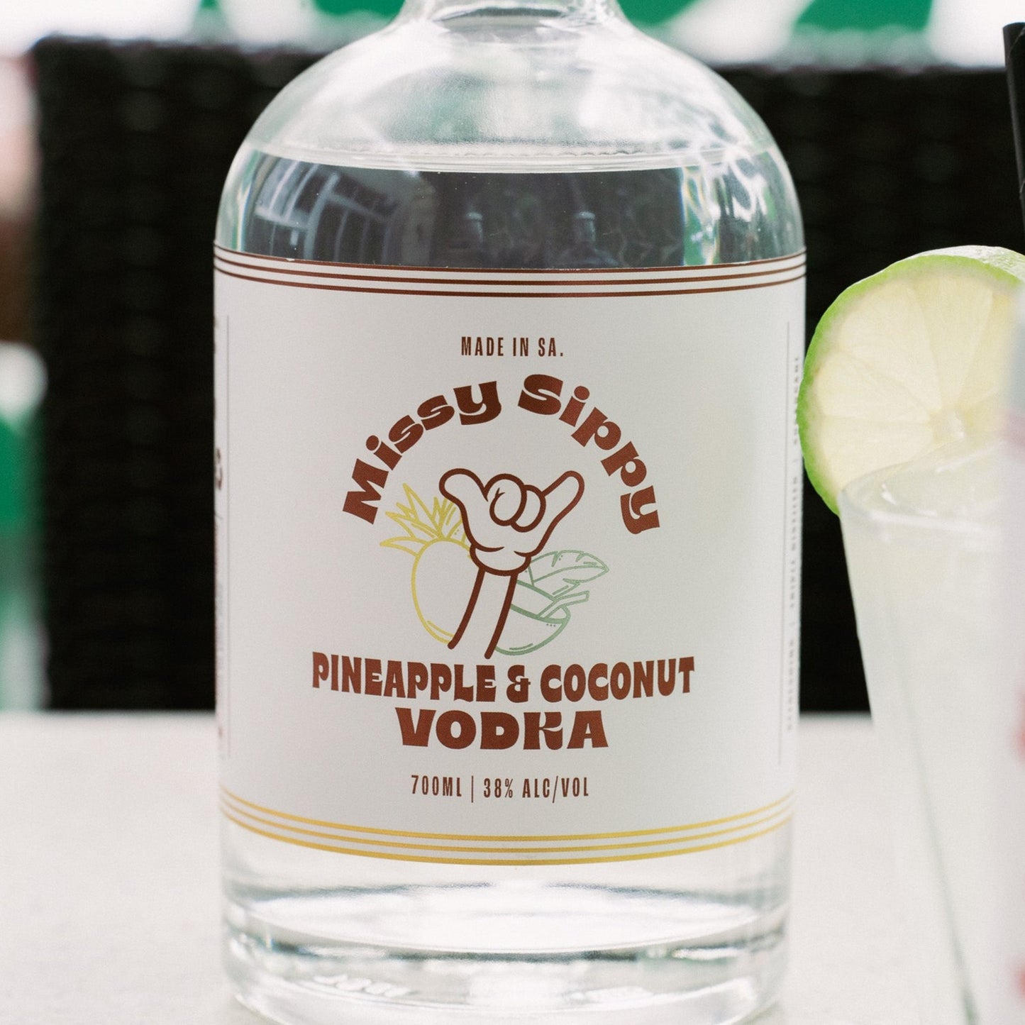 Pineapple & Coconut Vodka - 700mL