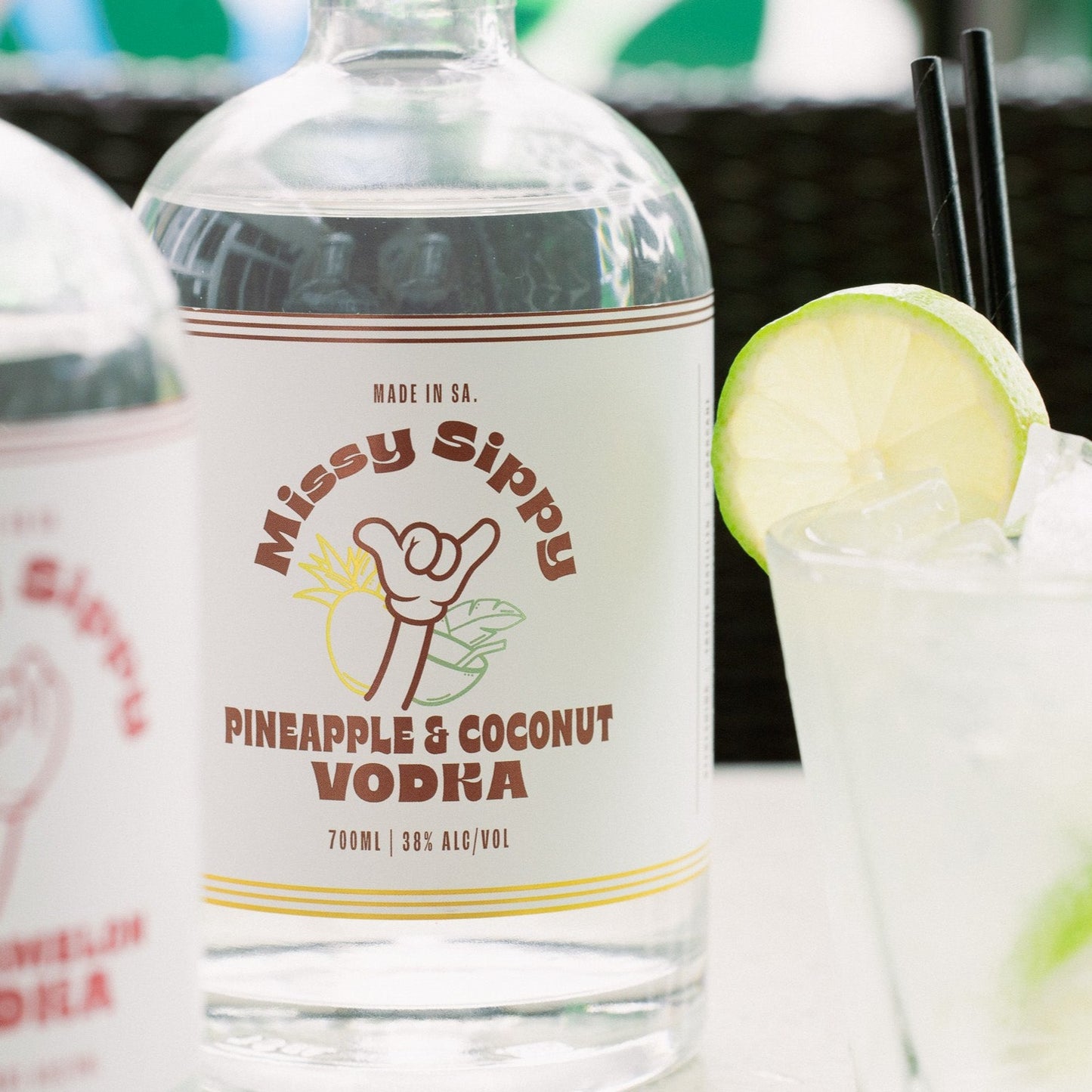 Pineapple & Coconut Vodka - 700mL