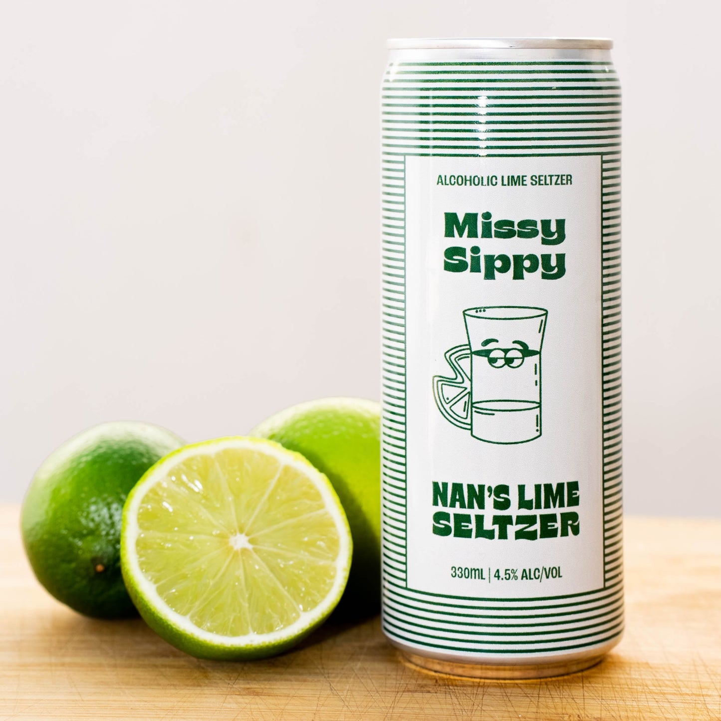 Nan's Lime Seltzer